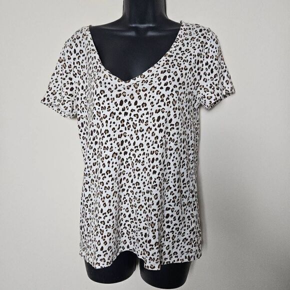 J. Crew Vintage Cotton Animal Print T-shirt - Picture 2 of 8